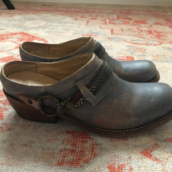 Triad Bed Stu leather mules clogs sleep on - Picture 4 of 9